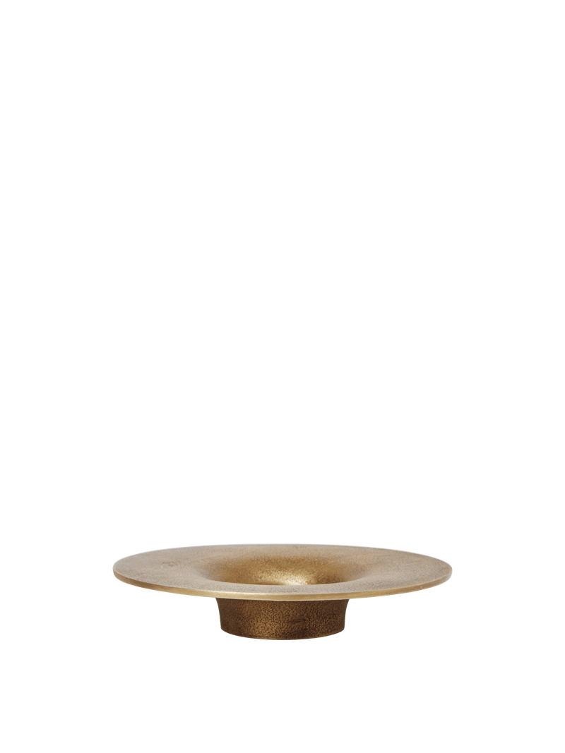 Soothe Block Candle Holder - Ferm Living Candle Holders - Aluminium - HORNE