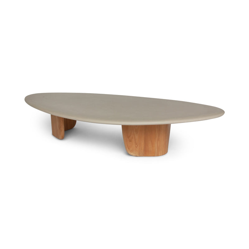 Sorrento Organic Coffee Table - BETACO Tables + Desks - Large / Teak - HORNE