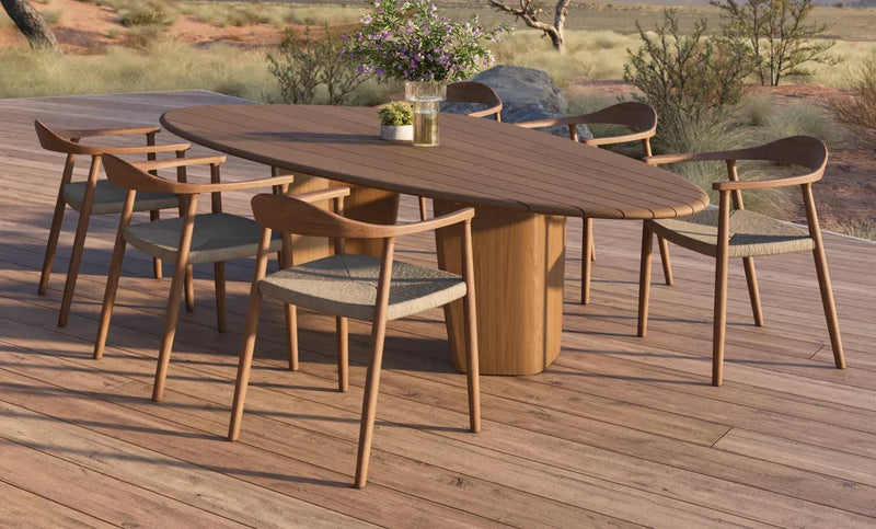 Sorrento Organic Dining Table - BETACO Tables + Desks - 102.3