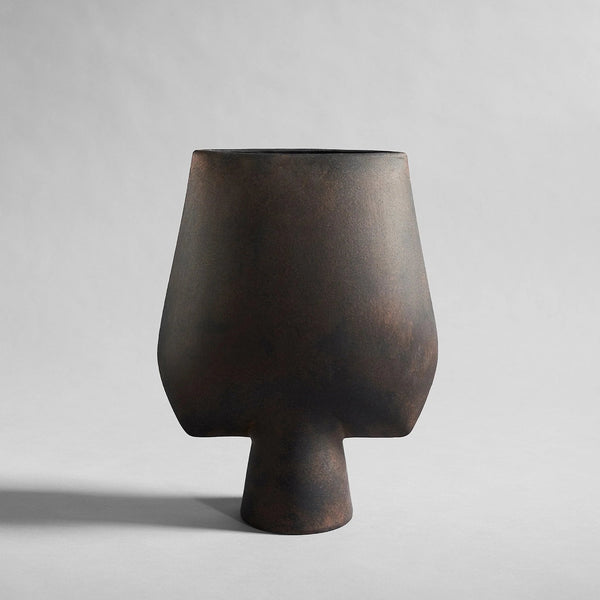 Sphere Vase Square - 101 Copenhagen Vases - Big - Coffee - HORNE