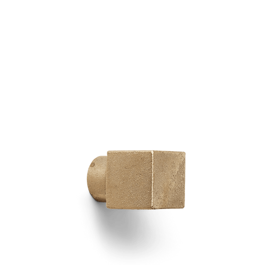 Square Hook - Ferm Living - Hangers & Hooks - Small - Casted Brass - HORNE