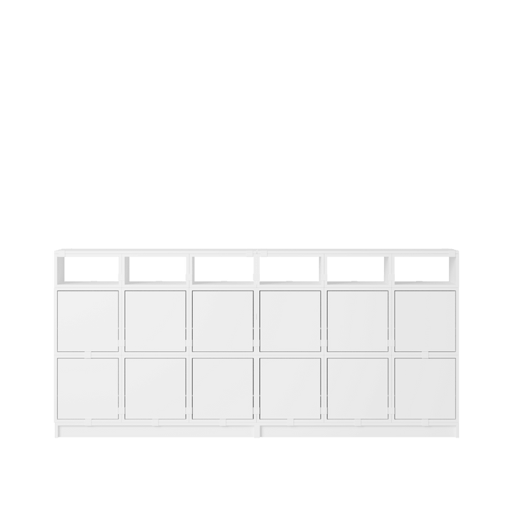 Stacked Storage System - Sideboard - Con 1 - Muuto Sideboards + Cabinets - White - HORNE