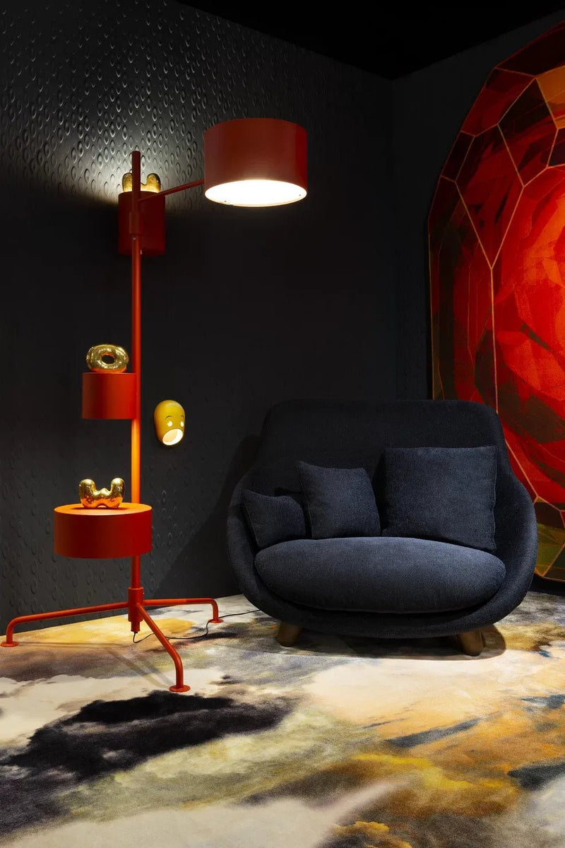 Statistocrat Floor Lamp - Moooi Lighting - Oyster White - HORNE