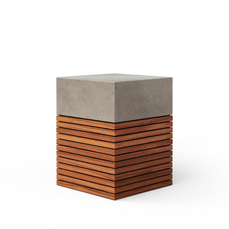 Stecca Alto Stool - Urbia Stools + Benches + Ottomans - Dark Grey Natural - HORNE