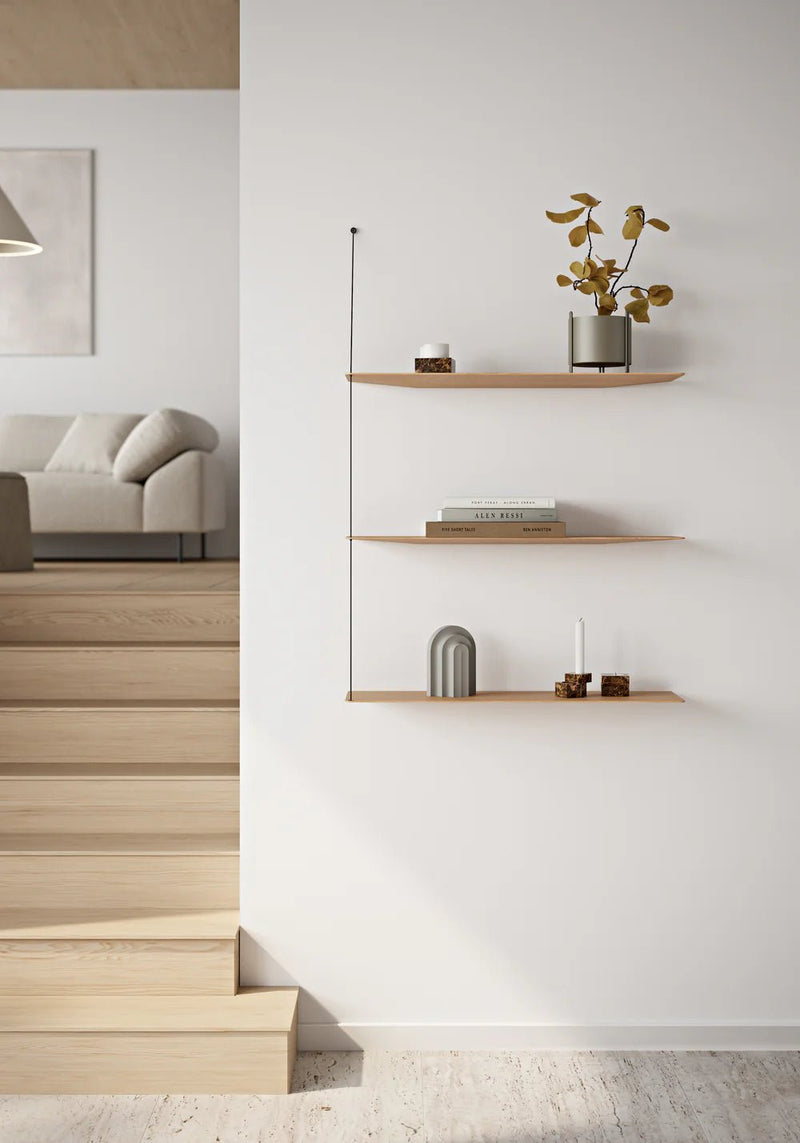 Stedge Add On shelf - 80 cm - Anniversary Edition - Woud Shelving - HORNE
