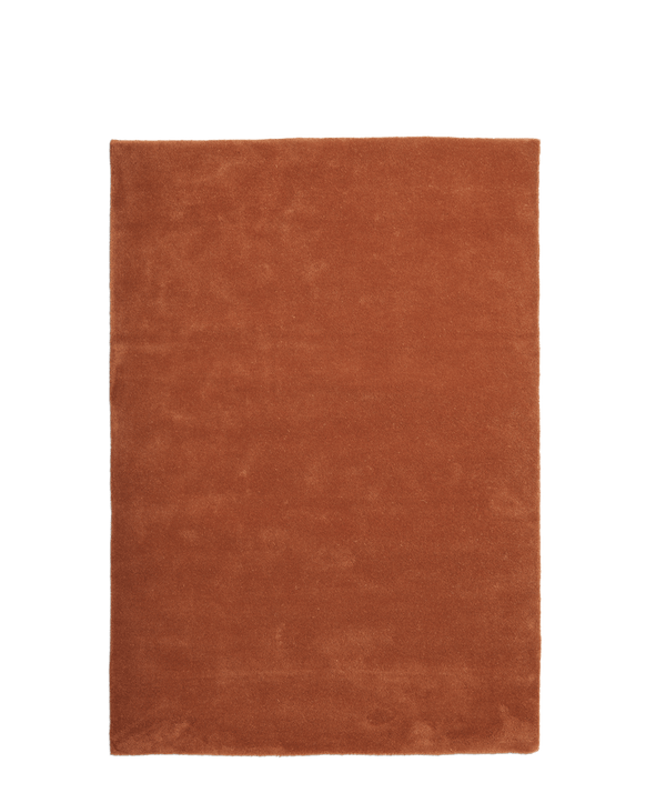 Stille Tufted Rug - Ferm Living Rugs - 78.7" x 55.1" - Red Brown - HORNE