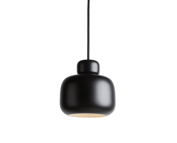 Stone Pendant - Woud - Pendants - Black - HORNE