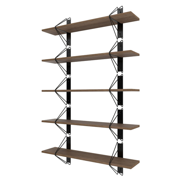 Strut Shelving System - Souda Shelving - 52" - Natural Maple - 3 Shelves - HORNE
