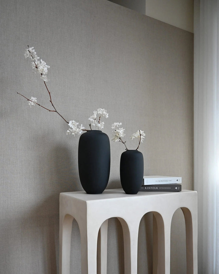 Sunao Vase Slim - 101 Copenhagen Vases - Petit - Black - HORNE