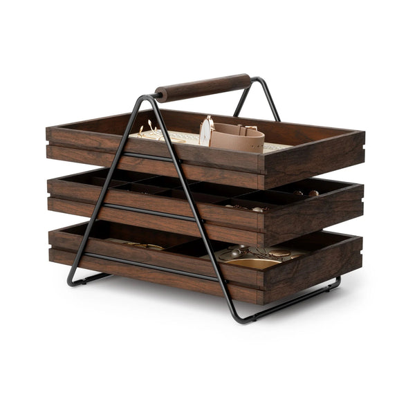 Terrace 3-Tier Jewelry Tray - Umbra Storage + Organization - HORNE