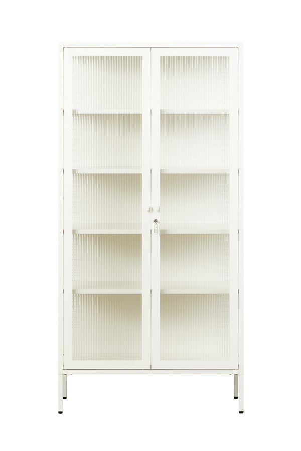The Collector Cabinet - Mustard Made US Storage + Organization - Chalk - HORNE