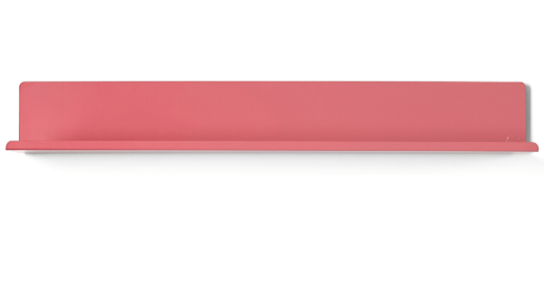 The Ledge Shelf - Mustard Made US Storage + Organization - Berry - Large - HORNE