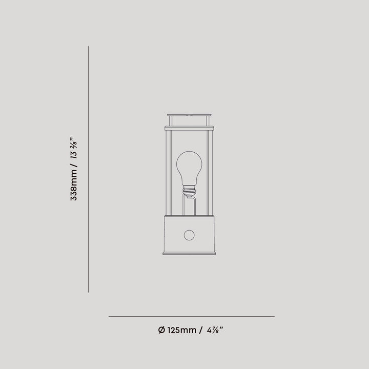 The Muse 1.0 Portable Lamp in Hackles Black - Tala Portables - HORNE