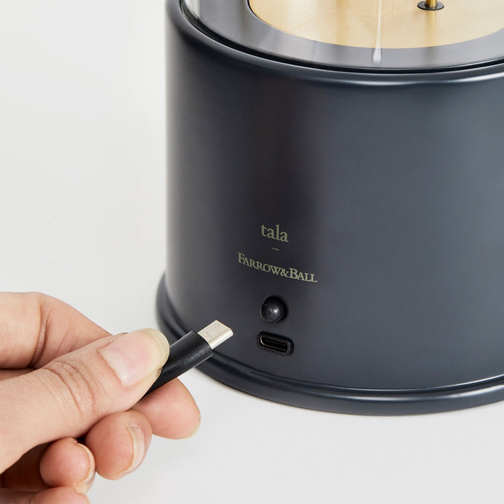 The Muse 1.0 Portable Lamp in Hackles Black - Tala Portables - HORNE