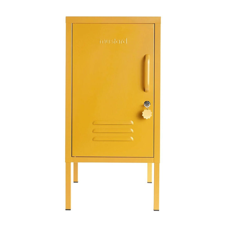 The Shorty Locker - Mustard Made US Storage + Organization - Mustard - Left - HORNE