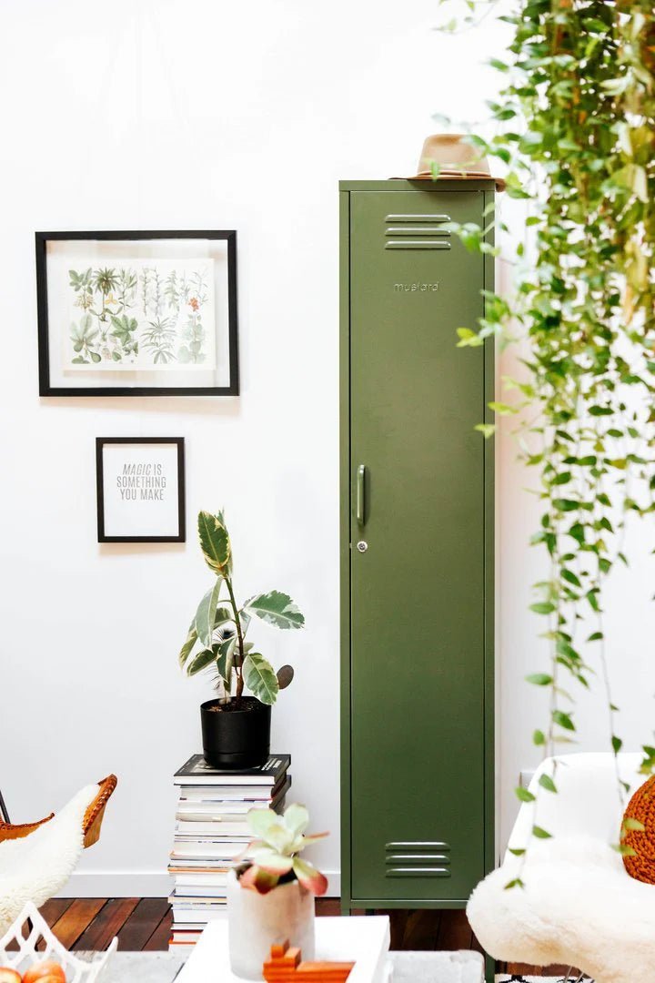 The Skinny Locker - Mustard Made US Storage + Organization - Poppy - HORNE