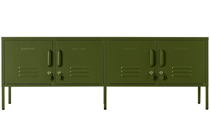 The Standard Low Cabinet - Mustard Made US Storage + Organization - Butter - HORNE