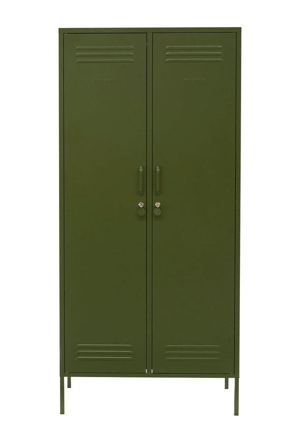 The Twinny Cabinet - Mustard Made US Storage + Organization - Olive - HORNE