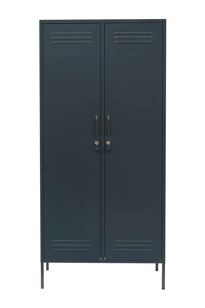 The Twinny Cabinet - Mustard Made US Storage + Organization - Slate - HORNE