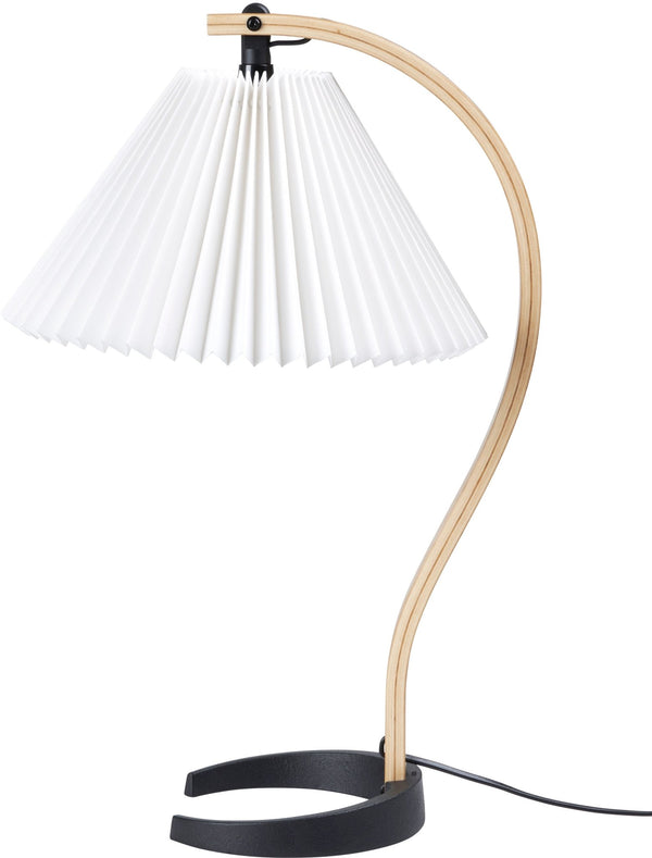 Timberline Table Lamp - US - Gubi Table Lamps - Oak/Birch - White - HORNE