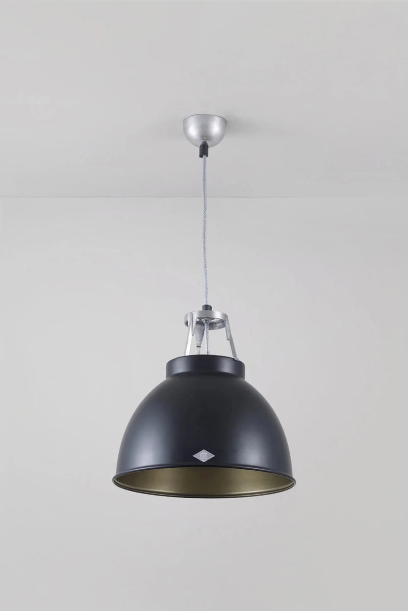Titan Size 1 Pendant - Original BTC Pendants - Olive Green - White Interior - HORNE