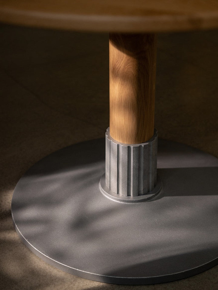 Tock Table Round - Design House Stockholm Tables - Oak - HORNE