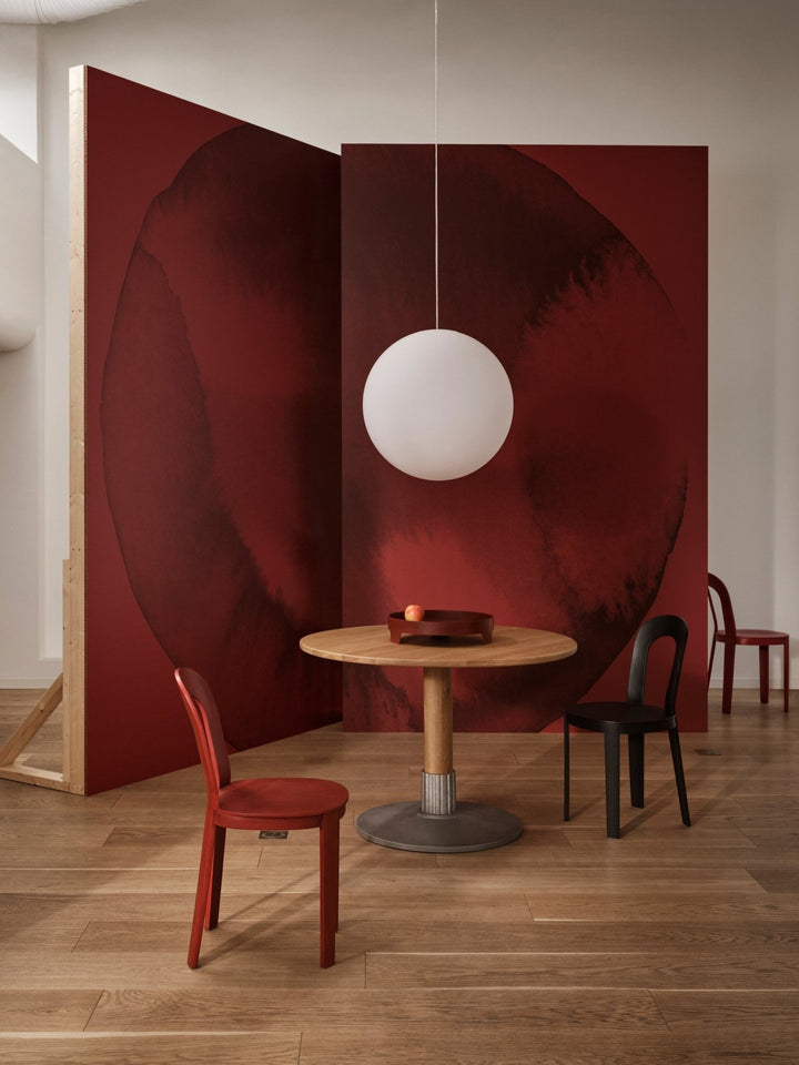 Tock Table Round - Design House Stockholm Tables - Oak - HORNE