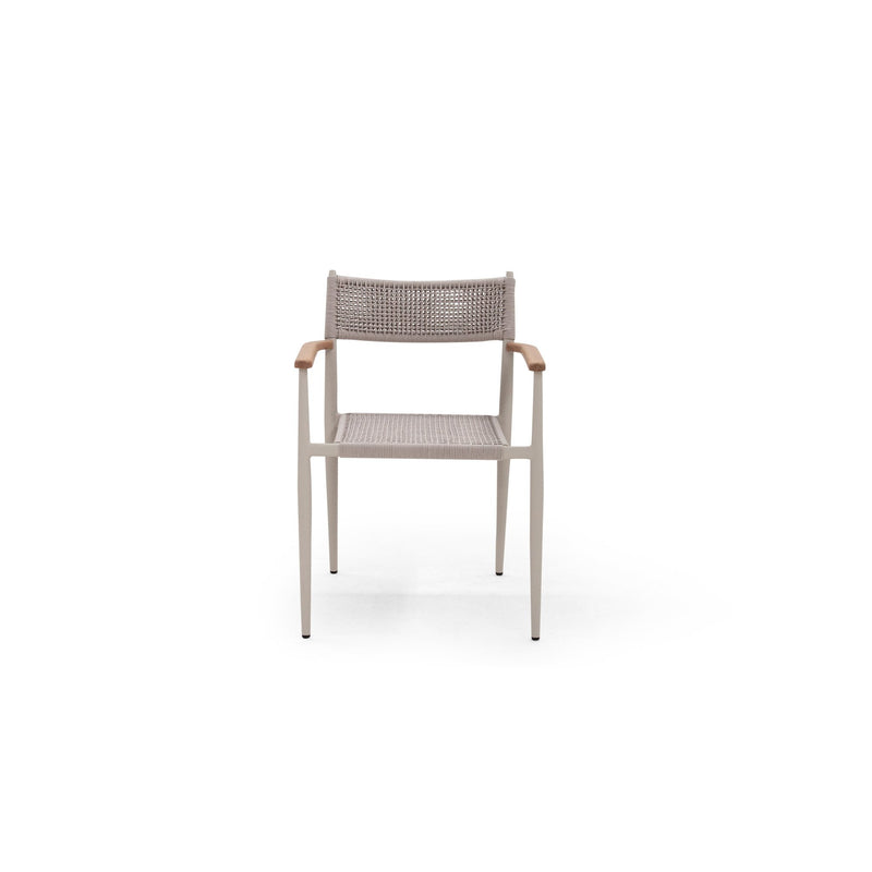 Togo Arm Chair - BETACO Chairs - Black Rope / Black Aluminum - HORNE