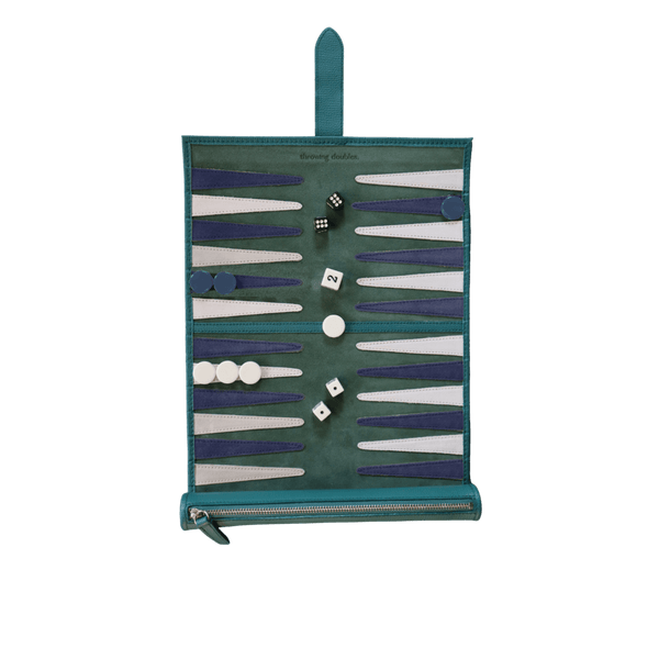 Travel Backgammon Board - Belfast - Throwing Doubles Toys & Games > Games > Board Games - HORNE