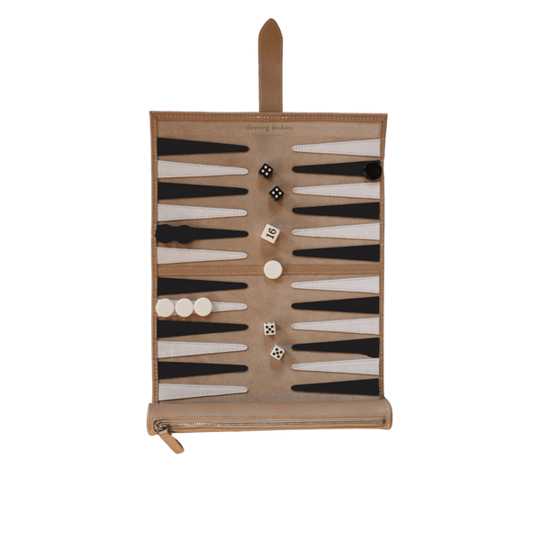 Travel Backgammon Board - Manhattan - Throwing Doubles Toys & Games > Games > Board Games - HORNE