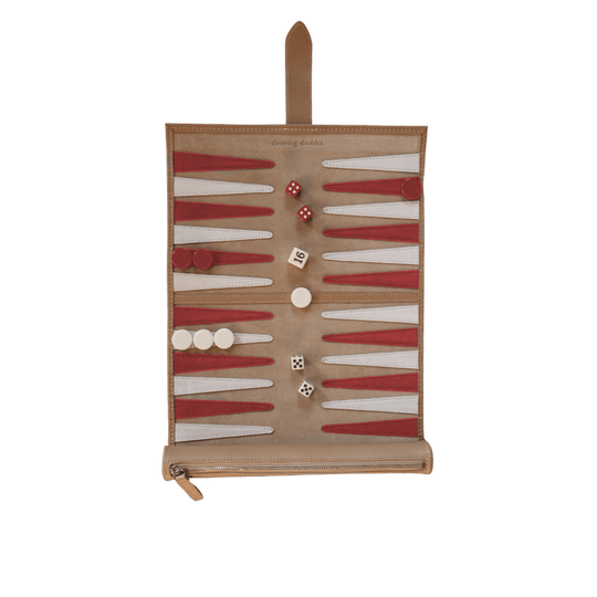 Travel Backgammon Board - Monaco - Throwing Doubles Toys & Games > Games > Board Games - HORNE