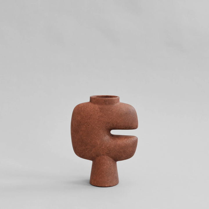 Tribal Vase - 101 Copenhagen Vases - Medio - Terracotta - HORNE