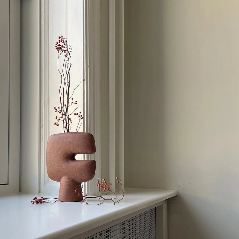 Tribal Vase - 101 Copenhagen Vases - Mini - Terracotta - HORNE