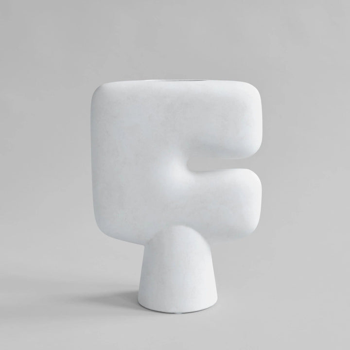 Tribal Vase - 101 Copenhagen Vases - Big - Bone White - HORNE