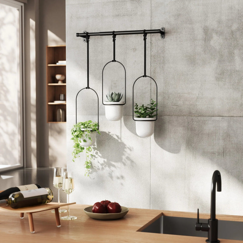 Triflora Hanging Planters - Set of 3 - Umbra Pots & Planters - HORNE
