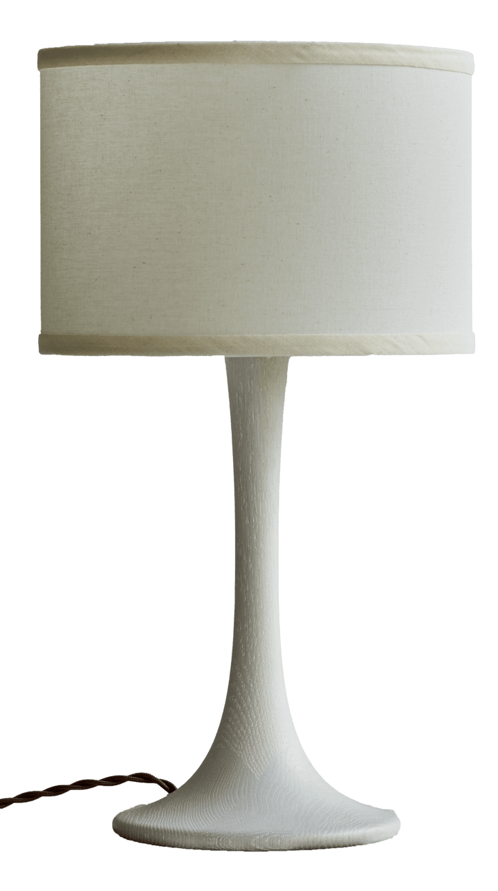 Trumpet Lamp - Small - Lostine - Lamps - White Wash - Ivory - HORNE