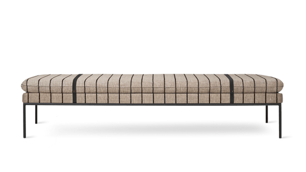 Turn Daybed - Ferm Living Daybeds - Pasadena - Sand/Black - HORNE