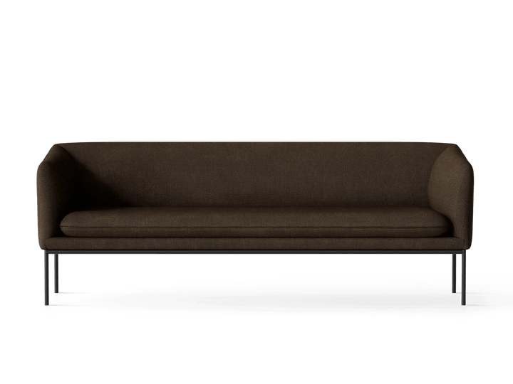 Turn Sofa 3 - Ferm Living Chairs - Hallingdal - Dark Brown - HORNE