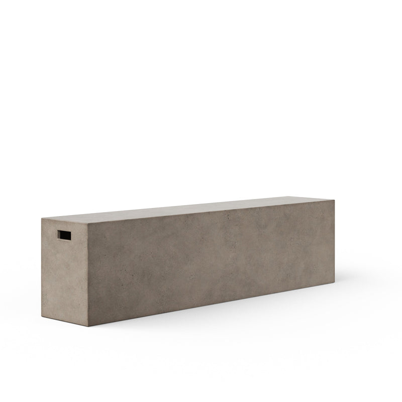 Una Bench - Urbia Stools + Benches + Ottomans - Dark Grey - Small - HORNE