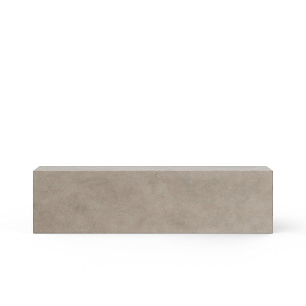 Una Bench - Urbia Stools + Benches + Ottomans - Dark Grey - Large - HORNE