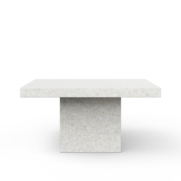 Una Square Table - Dining Height - Urbia Tables - Ivory Terrazzo - HORNE