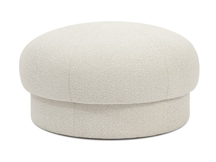 Uno Pouf - Design House Stockholm Stools + Benches + Ottomans - Cream - 94 Cm - HORNE