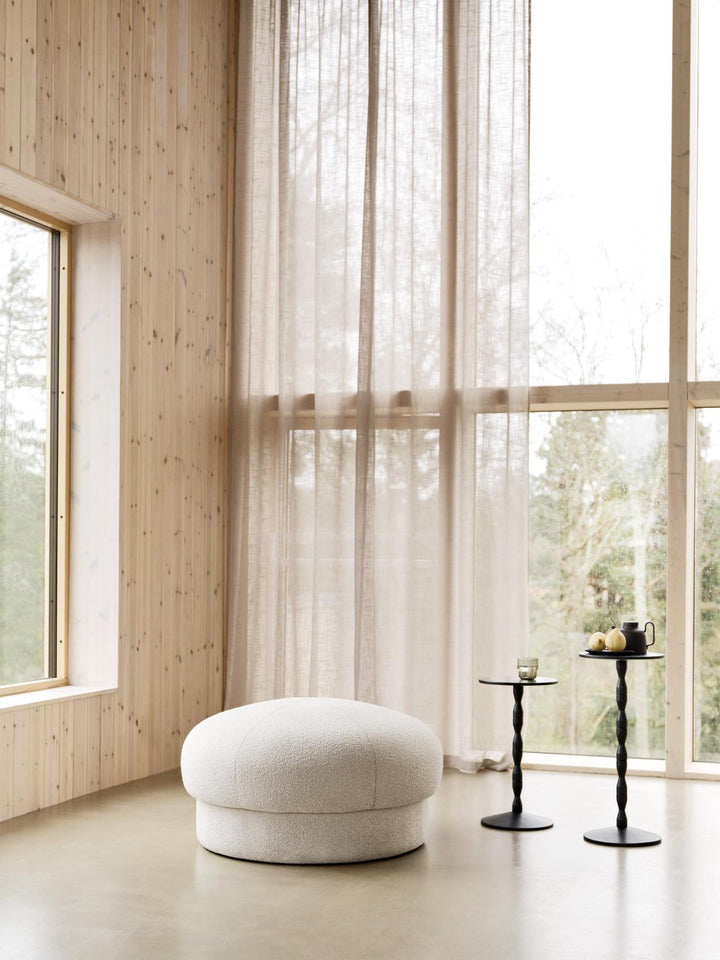 Uno Pouf - Design House Stockholm Stools + Benches + Ottomans - Brown - 65 Cm - HORNE