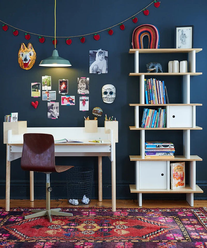 Vertical Mini Library - Oeuf - Kids + Baby - Walnut - HORNE