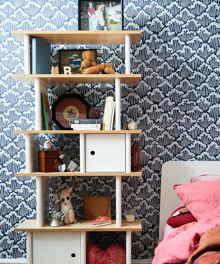 Vertical Mini Library - Oeuf - Kids + Baby - Walnut - HORNE