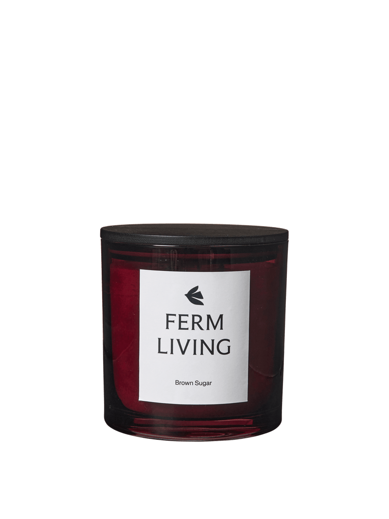 Vitto Scented Candle - H12 - Ferm Living Candle Holders - Dark Grape - HORNE