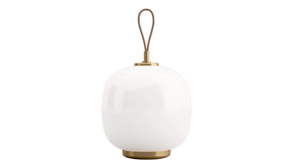 VL 45 Radiohus Portable Lamp - Louis Poulsen Table + Task - White Opal - HORNE