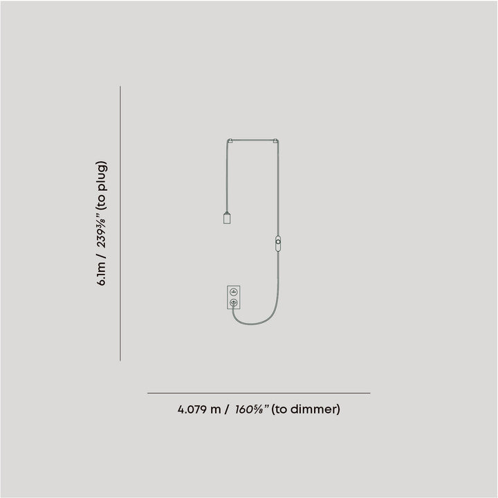 Voronoi I Plug-In Pendant in Graphite - Tala Plug-In Pendants - Pendant in Graphite - HORNE