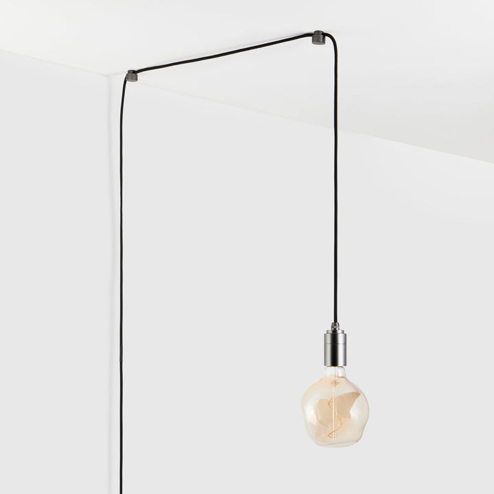 Voronoi I Plug-In Pendant in Graphite - Tala Plug-In Pendants - Pendant in Graphite - HORNE