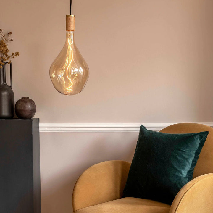 Voronoi III Pendant Light - Tala Single Pendants - Brass - HORNE